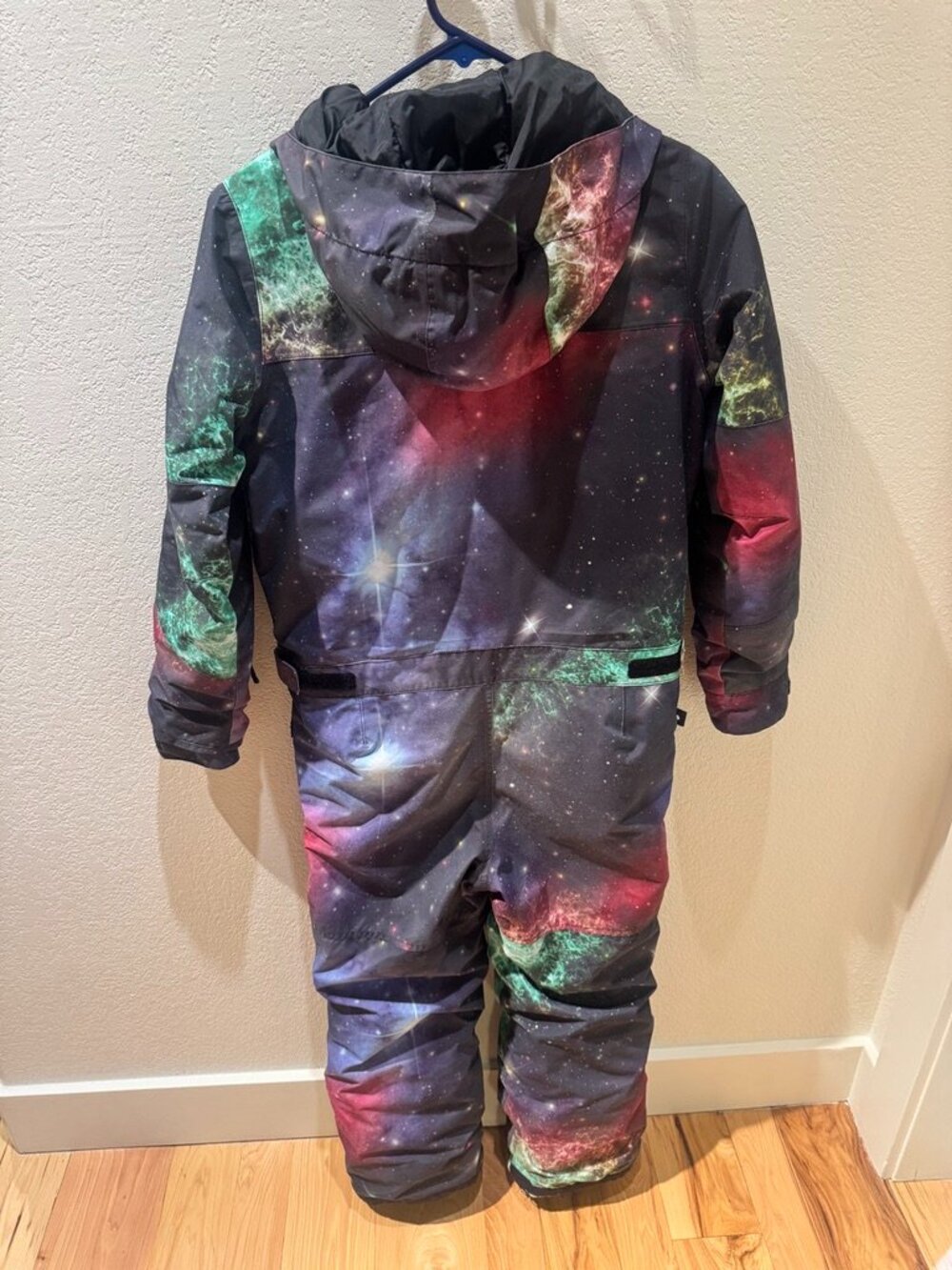 Burton Kids Galaxy Space Print One Piece Snowsuit Sz 10 (M) - Picture 2 of 16